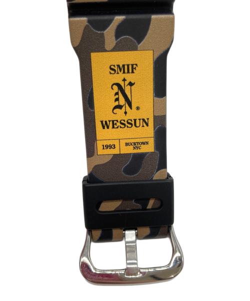 CASIO（カシオ）CASIO (カシオ) SMIF N WESSUN DAH-SHOCK ヒップホップウォッチ グレー×イエロー サイズ:実寸サイズをご参照ください。の古着・服飾アイテム