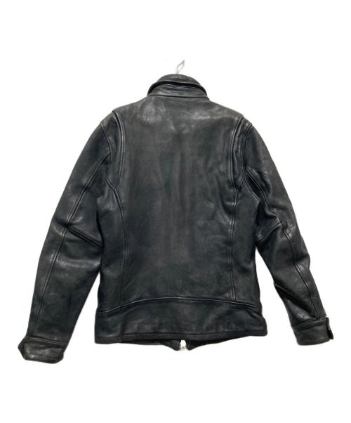 glamb（グラム）glamb (グラム) Rosso riders レザーライダースジャケット グレー サイズ:2の古着・服飾アイテム