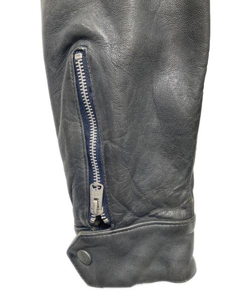 glamb（グラム）glamb (グラム) Rosso riders レザーライダースジャケット グレー サイズ:2の古着・服飾アイテム