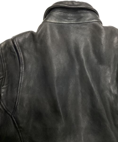 glamb（グラム）glamb (グラム) Rosso riders レザーライダースジャケット グレー サイズ:2の古着・服飾アイテム