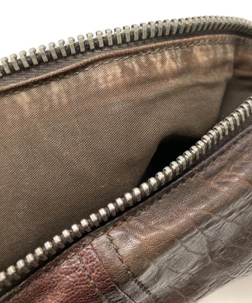 MIU MIU（ミュウミュウ）MIU MIU (ミュウミュウ) オールド レザー ワンショルダー バッグ ブラウンの古着・服飾アイテム