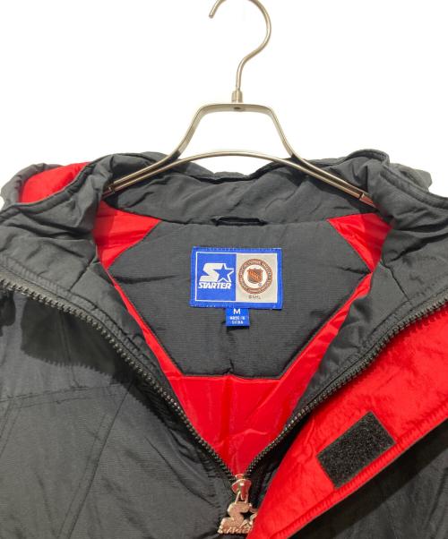 STARTER（スターター）STARTER (スターター) 中綿ジャケット ブラック サイズ:Mの古着・服飾アイテム