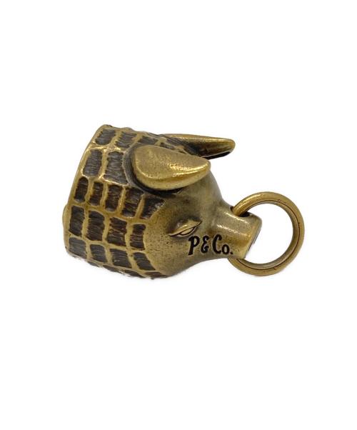 PEANUTS&CO（ピーナッツアンドカンパニー）PEANUTS&Co (ピーナッツアンドカンパニー) PORKCHOP GARAGE SUPPLY (ポークチョップガレージサプライ) P's Guardian Bell / ガーディアンベル ゴールドの古着・服飾アイテム