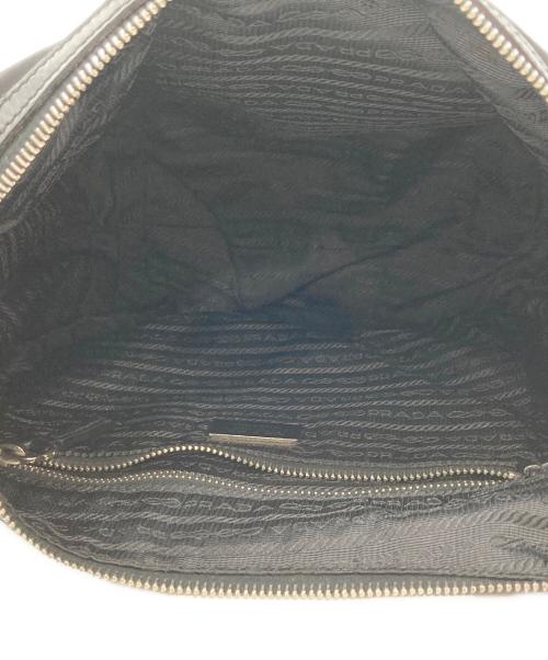 PRADA（プラダ）PRADA (プラダ) ステート ナイロンワンショルダー ホーボー バッグ ブラックの古着・服飾アイテム