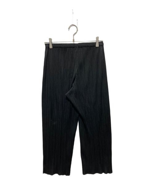 PLEATS PLEASE ISSEY MIYAKE（プリーツプリーズ イッセイミヤケ）PLEATS PLEASE ISSEY MIYAKE (プリーツプリーズ イッセイミヤケ) プリーツパンツ ブラック サイズ:Sの古着・服飾アイテム