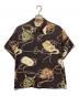 Sun Surf（サンサーフ）の古着「般若柄アロハシャツ」｜ブラウン