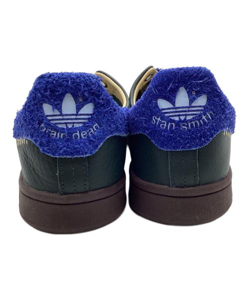 adidas Originals（アディダスオリジナル）adidas Originals (アディダスオリジナル) BRAIN DEAD (ブレインデッド) Stan Smith Brain Dead スタンスミス グリーン×ブルー サイズ:28.0の古着・服飾アイテム