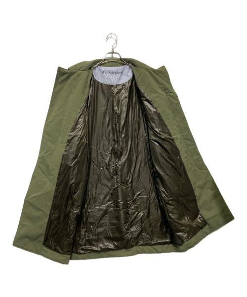 The shepherd UNDERCOVER（ザシェパード アンダーカバー）The shepherd UNDERCOVER (ザシェパード アンダーカバー) 中綿ナイロンステンカラーコート カーキ サイズ:4XLの古着・服飾アイテム