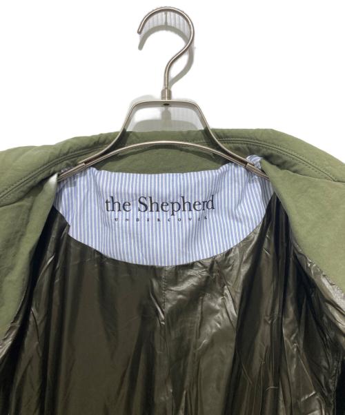 The shepherd UNDERCOVER（ザシェパード アンダーカバー）The shepherd UNDERCOVER (ザシェパード アンダーカバー) 中綿ナイロンステンカラーコート カーキ サイズ:4XLの古着・服飾アイテム