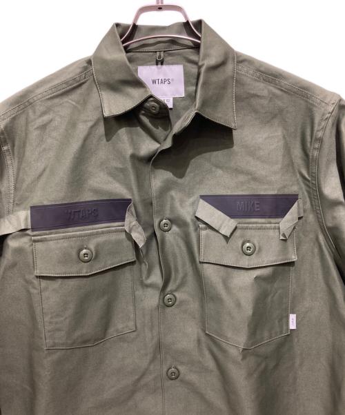 WTAPS（ダブルタップス）WTAPS (ダブルタップス) 24SSユーティリティシャツ カーキ サイズ:02の古着・服飾アイテム