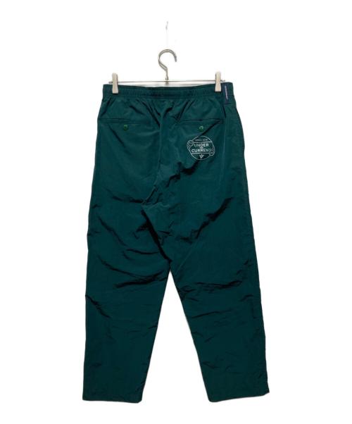 DESCENDANT（ディセンダント）DESCENDANT (ディセンダント) 21AW SHORE NYLON BEACH PANTS ナイロン混イージーパンツ グリーン サイズ:2の古着・服飾アイテム