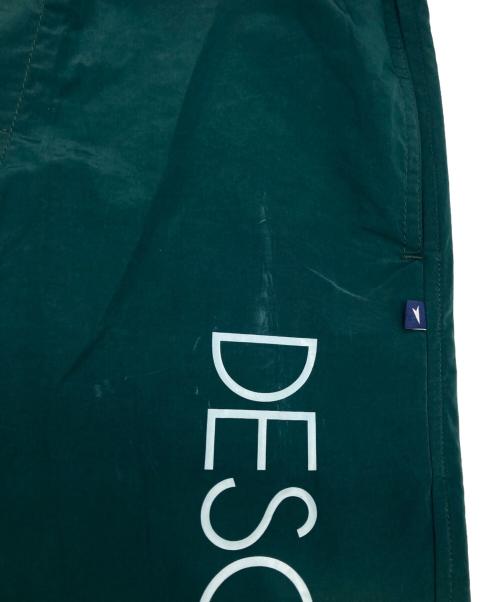 DESCENDANT（ディセンダント）DESCENDANT (ディセンダント) 21AW SHORE NYLON BEACH PANTS ナイロン混イージーパンツ グリーン サイズ:2の古着・服飾アイテム