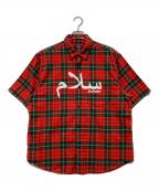 SUPREME×UNDERCOVERシュプリーム×アンダーカバー）の古着「23SS Flannel Shirt / フランネルシャツ」｜レッド