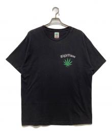 HIGH TIMES×WACKO MARIA（ハイ タイムズ×ワコマリア）の古着「HIGH TIMES T-SHIRT プリントTシャツ」｜ブラック
