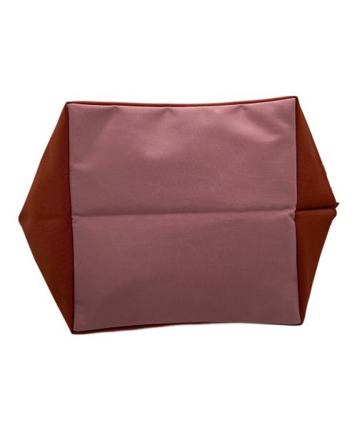 Herve Chapelier（エルベシャプリエ）Herve Chapelier (エルベシャプリエ) ナイロン舟型ミディアムサイズショルダーバッグ ブラウンの古着・服飾アイテム