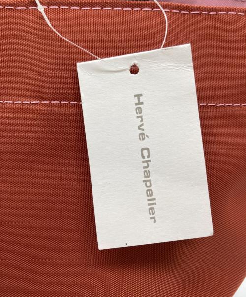 Herve Chapelier（エルベシャプリエ）Herve Chapelier (エルベシャプリエ) ナイロン舟型ミディアムサイズショルダーバッグ ブラウンの古着・服飾アイテム