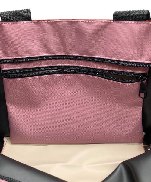 Herve Chapelier（エルベシャプリエ）Herve Chapelier (エルベシャプリエ) ナイロン舟型ミディアムサイズショルダーバッグ ブラウンの古着・服飾アイテム