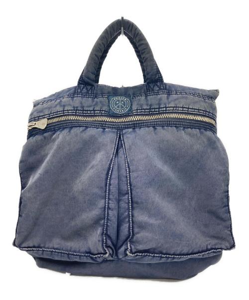Porter Classic（ポータークラシック）Porter Classic (ポータークラシック) SUPER NYLON HELMET CASE S/スーパーナイロンヘルメットケースエス ネイビーの古着・服飾アイテム