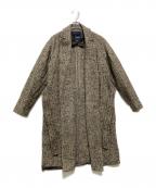 'S Max Maraエスマックスマーラ）の古着「クチートアマーノツイードコート / ガウンコート / ウール混コート」｜ブラウン