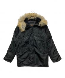 ALPHA（アルファ）の古着「N-3B フライトジャケット」｜ブラック