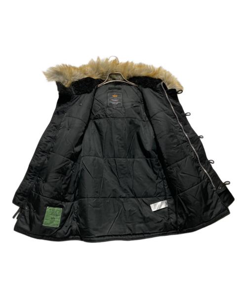 ALPHA（アルファ）ALPHA (アルファ) N-3B フライトジャケット ブラック サイズ:Sの古着・服飾アイテム