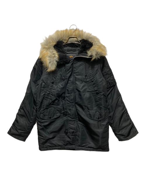ALPHA（アルファ）ALPHA (アルファ) N-3B フライトジャケット ブラック サイズ:Sの古着・服飾アイテム