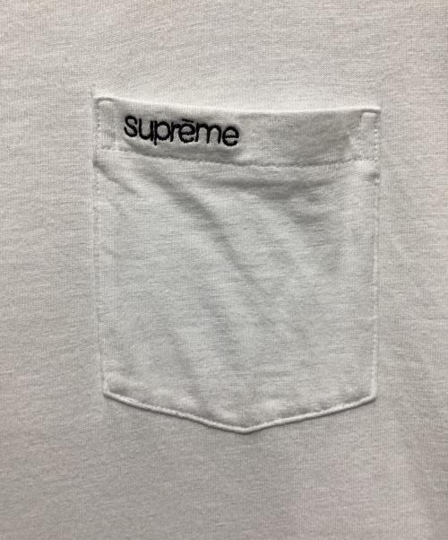SUPREME（シュプリーム）SUPREME (シュプリーム) 24SS S/S Pocket Tee ポケット クルーネック半袖Tシャツ ホワイト サイズ:XXLの古着・服飾アイテム