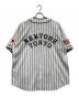 SUPREME (シュプリーム) HOMERUN (ホームラン) 25SS Baseball Jersey ベースボールジャージ SUPREME HOMERUN ホワイト×ブラック サイズ:XL：27000円