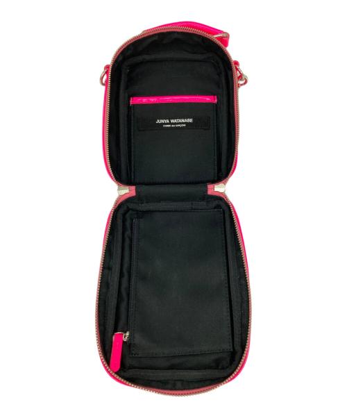 JUNYA WATANABE COMME des GARCONS（ジュンヤワタナベ コムデギャルソン）JUNYA WATANABE COMME des GARCONS (ジュンヤワタナベ コムデギャルソン) チェーンショルダーバッグ ピンクの古着・服飾アイテム