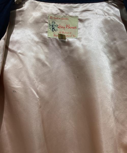 Dry Bones（ドライボーンズ）Dry Bones (ドライボーンズ) 90s切替ブルゾン ブラック サイズ:Mの古着・服飾アイテム