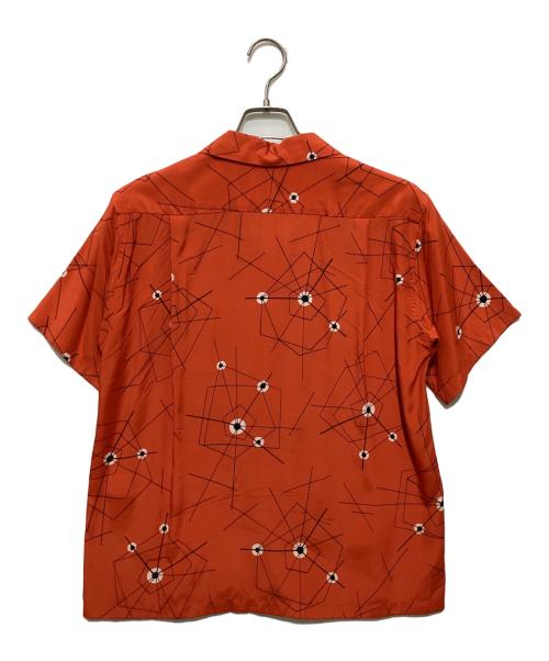 Star OF HOLLYWOOD（スターオブハリウッド）Star OF HOLLYWOOD (スターオブハリウッド) オープンカラーシャツ オレンジ サイズ:Sの古着・服飾アイテム