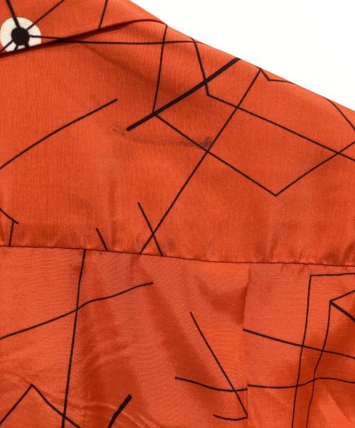 Star OF HOLLYWOOD（スターオブハリウッド）Star OF HOLLYWOOD (スターオブハリウッド) オープンカラーシャツ オレンジ サイズ:Sの古着・服飾アイテム