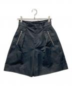 MAISON SPECIALメゾンスペシャル）の古着「ハーフパンツ」｜ブラック