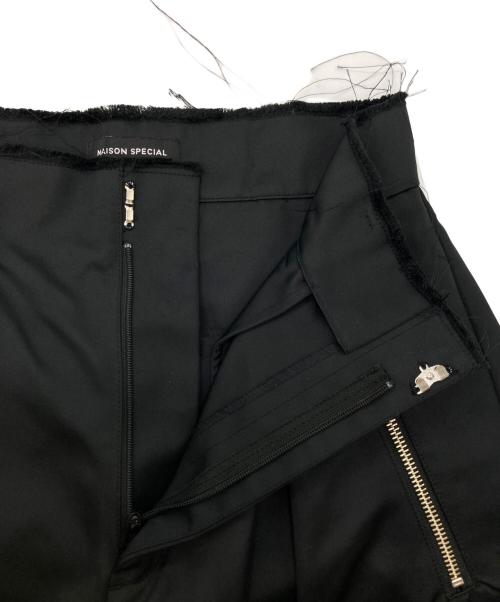 MAISON SPECIAL（メゾンスペシャル）MAISON SPECIAL (メゾンスペシャル) ハーフパンツ ブラック サイズ:Mの古着・服飾アイテム