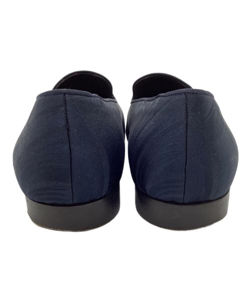 RALPH LAUREN Purple Label（ラルフ ローレン パープル レーベル）RALPH LAUREN Purple Label (ラルフ ローレン パープル レーベル) オペラシューズ ネイビー サイズ:7の古着・服飾アイテム