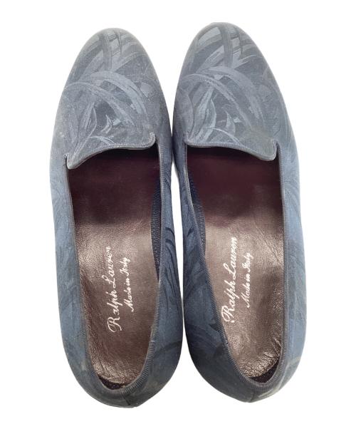 RALPH LAUREN Purple Label（ラルフ ローレン パープル レーベル）RALPH LAUREN Purple Label (ラルフ ローレン パープル レーベル) オペラシューズ ネイビー サイズ:7の古着・服飾アイテム