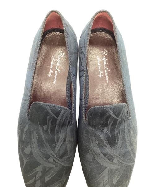 RALPH LAUREN Purple Label（ラルフ ローレン パープル レーベル）RALPH LAUREN Purple Label (ラルフ ローレン パープル レーベル) オペラシューズ ネイビー サイズ:7の古着・服飾アイテム