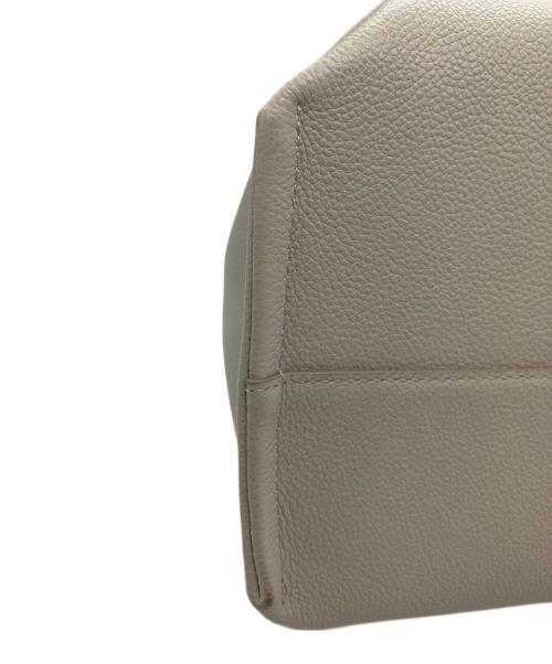 POLENE（ポレーヌ）POLENE (ポレーヌ) 2wayハンドバッグ アイボリーの古着・服飾アイテム