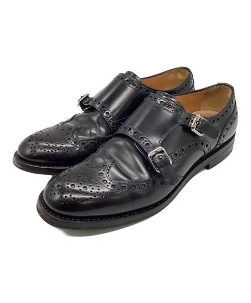 Church’s（チャーチ）Church’s (チャーチ) LANA R ダブルモンクストラップシューズ ブラック サイズ:35 1/2の古着・服飾アイテム