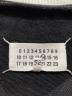中古・古着 Maison Margiela (メゾンマルジェラ) レザーエルボーパッチスウェット ブラック サイズ:52：30000円