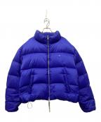 ADER errorアーダーエラー）の古着「TRS TAG PUFFER JACKET」｜ブルー