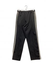 A BATHING APE（ア ベイシング エイプ）の古着「LINE CAMO JACQUARD  LOOSE FIT SWEATPANTS ラインカモジャガードルーズフィットスウェットパンツ」｜ブラック