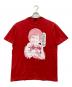 stussy（ステューシー）の古着「Kids Photo Tee / キッズ フォト Tシャツ」｜レッド