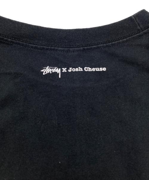 stussy（ステューシー）stussy (ステューシー) OASIS リアムTシャツ ブラック サイズ:XLの古着・服飾アイテム