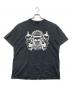 stussy（ステューシー）の古着「3スカルプリントTシャツ」｜ブラック