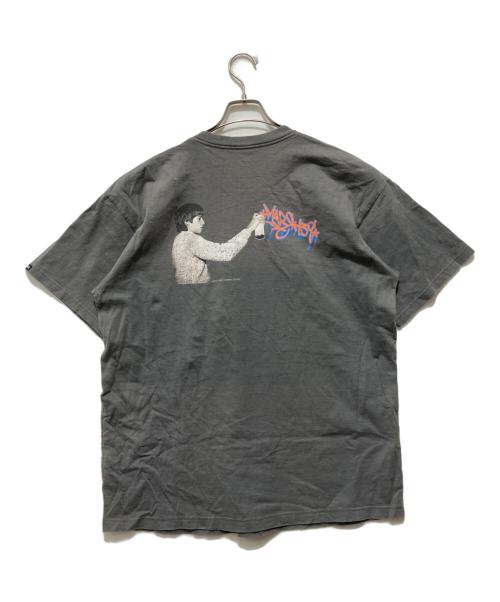 stussy（ステューシー）stussy (ステューシー) アローロゴプリントTシャツ グレー サイズ:不明の古着・服飾アイテム