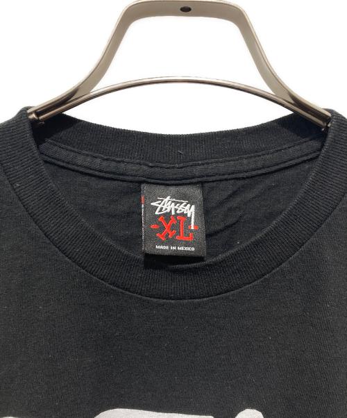 stussy（ステューシー）stussy (ステューシー) STU LIVE CREW TEE ブラック サイズ:XLの古着・服飾アイテム