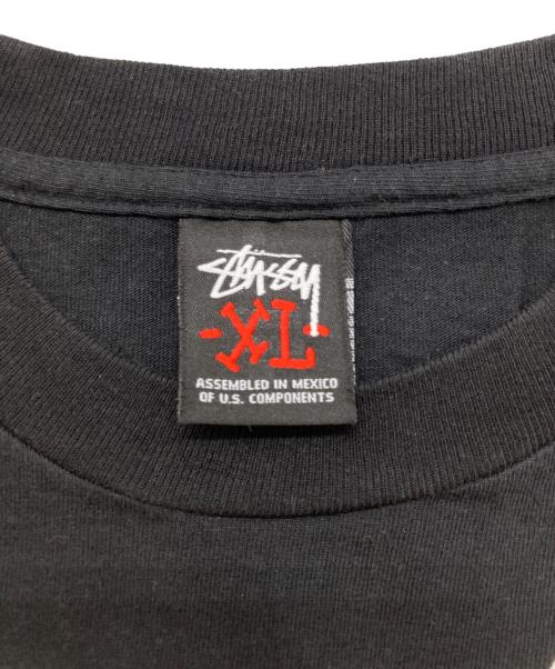 stussy（ステューシー）stussy (ステューシー) Knowledge Be All Up On It baby TEE / ノウリッジ ビー オール アップ オン イット ベイビー ブラック サイズ:XLの古着・服飾アイテム