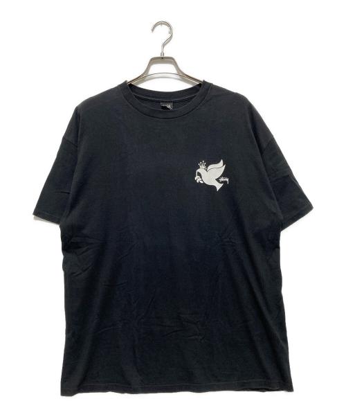 stussy（ステューシー）stussy (ステューシー) INCREASE THE PEACE TEE インクリーズザピース ラスタ バード Tシャツ ブラック サイズ:XLの古着・服飾アイテム