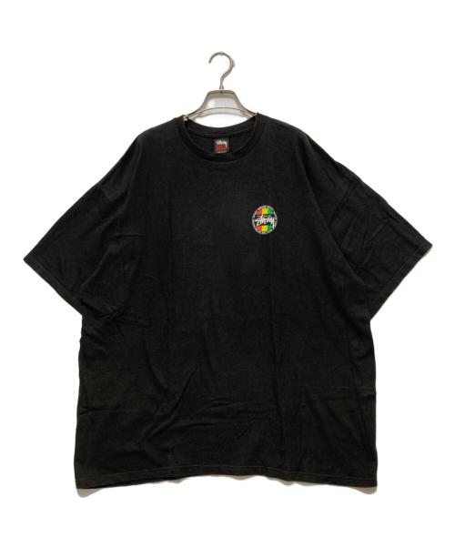 stussy（ステューシー）stussy (ステューシー) ラスタTシャツ stussy ステューシー ブラック サイズ:XXLの古着・服飾アイテム